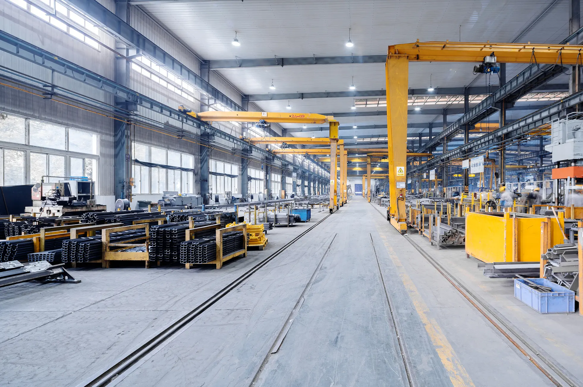 ZZ Steel production workshop