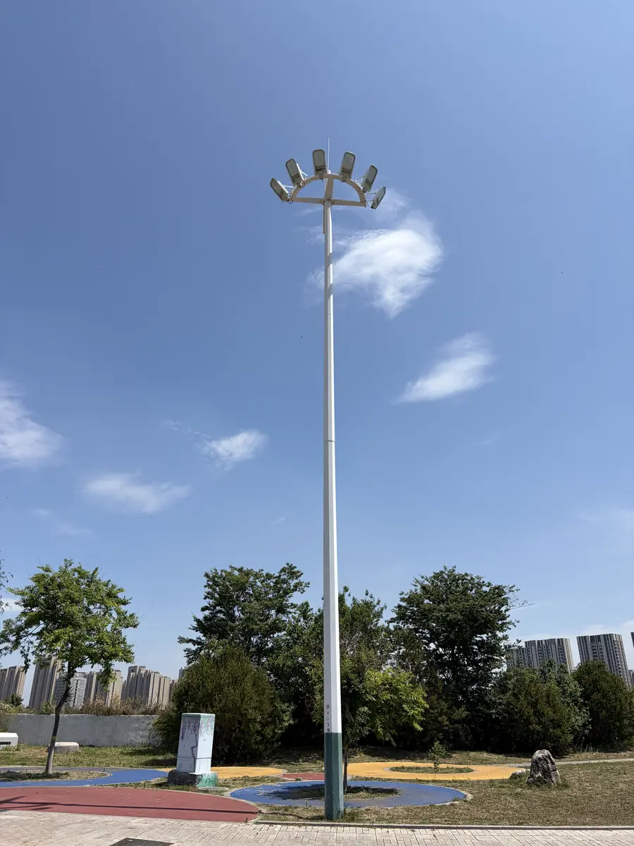 High Mast Steel Pole