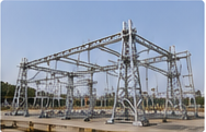 Telecommunication tower trial assembly