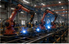 Automatic welding workshop