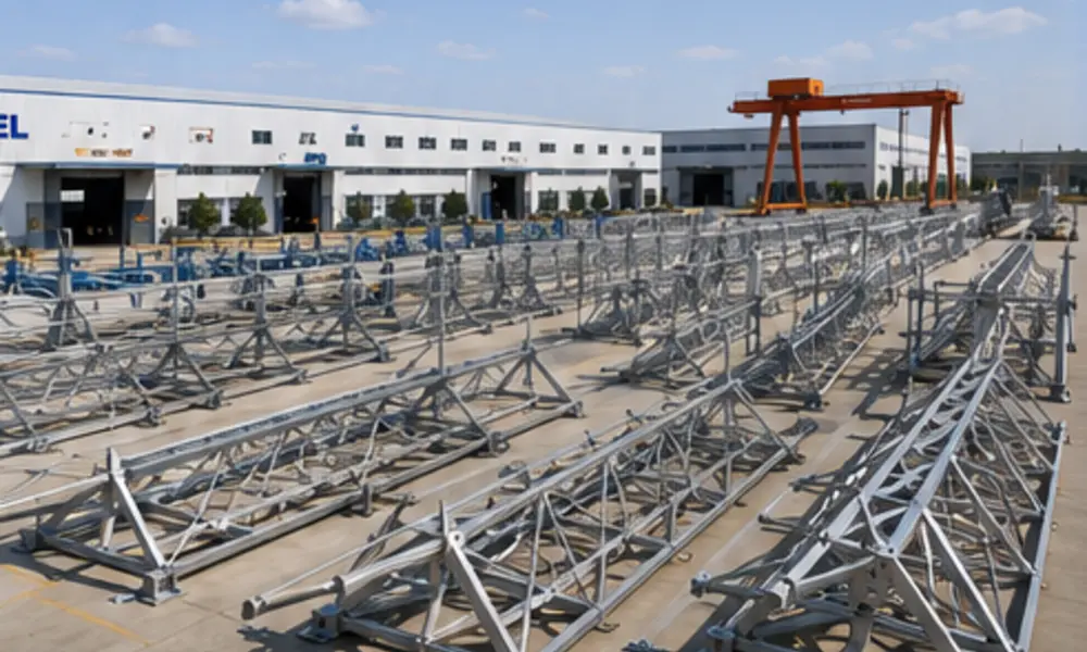 ZZ Steel trial assembly yard