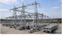ZZ Steel angle steel tower project