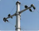 Hybrid tower crossarms