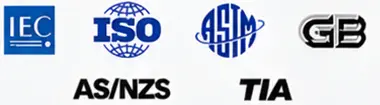 IEC ISO ASTM GB AS/NZS and TIA standards
