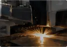CNC steel cutting
