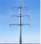 Double Circuit Tangent Pole