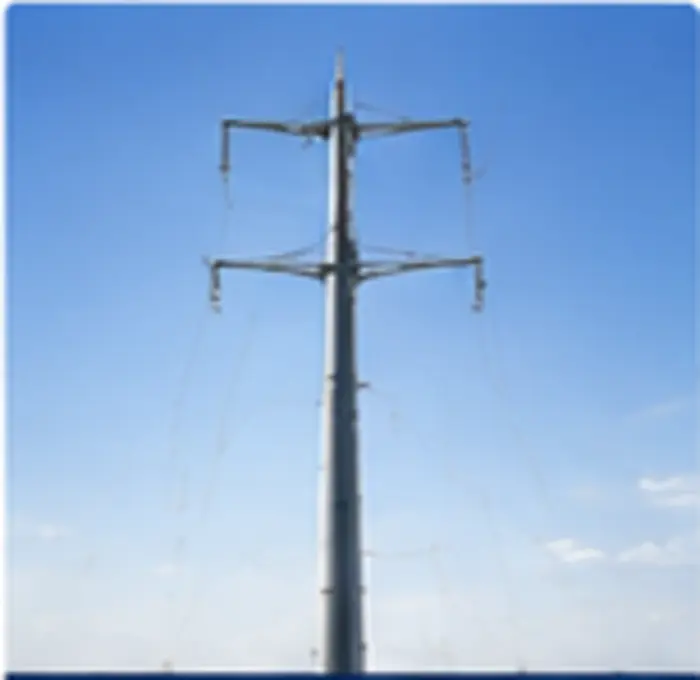 Single Circuit Tangent Pole