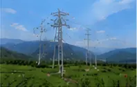 66kV power transmission project in a green mountain valley