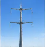 Single Circuit Tangent Pole