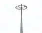 Octagonal high mast pole
