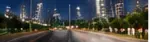 City street lighting in Philippines