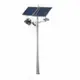 Solar street lighting pole