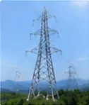 Tubular Steel Poles annotated structure diagram