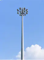 High mast lighting pole
