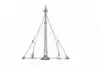 Guyed Mast with Stay Wire
