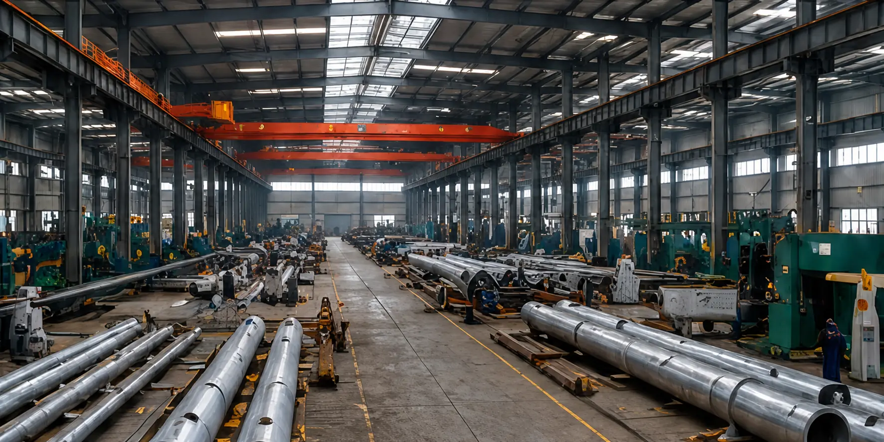 ZZ Steel modern manufacturing workshop