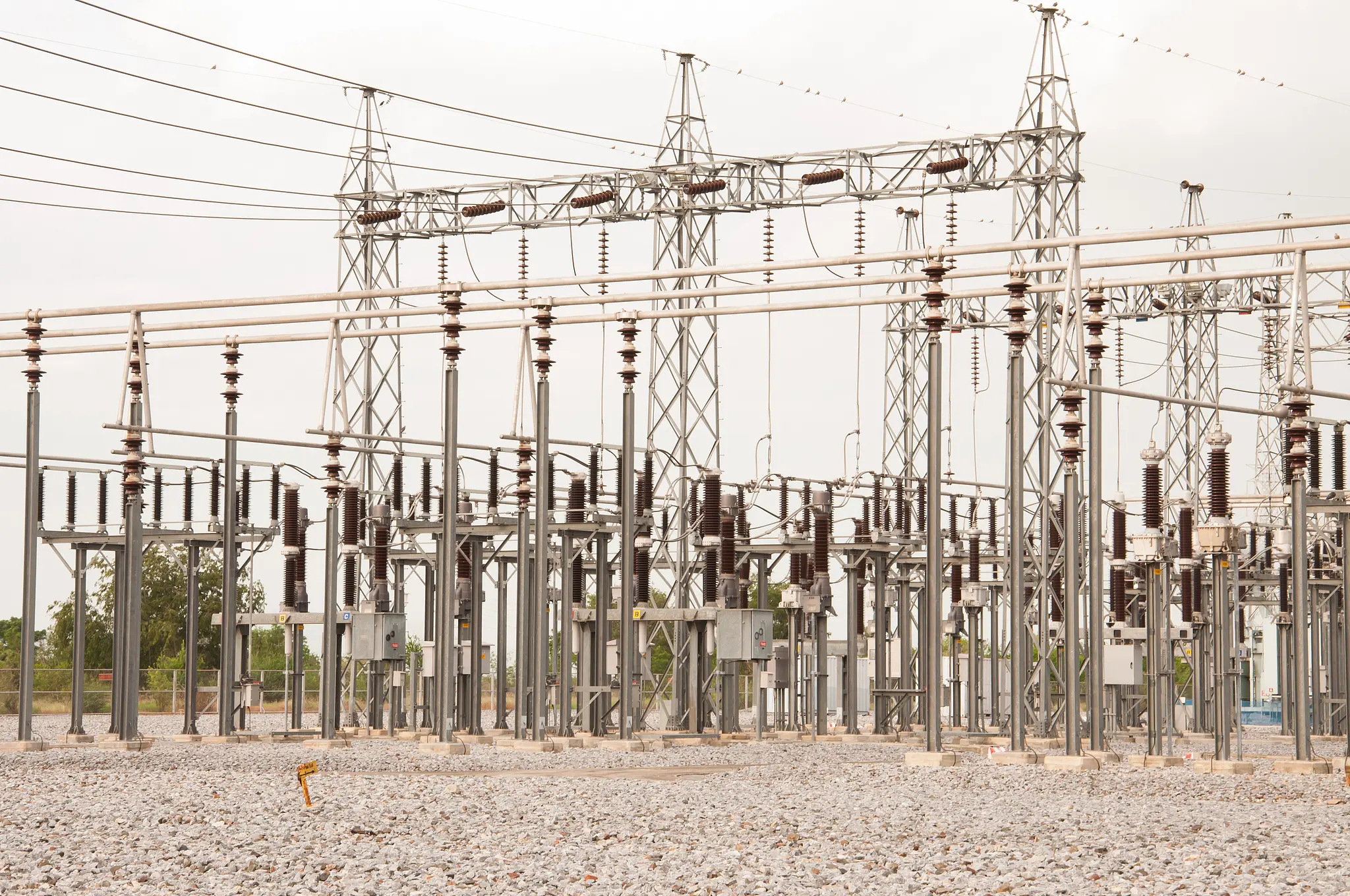 AIS substation steel structures