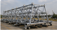 Packed substation steel structure