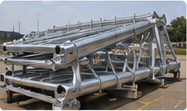 Final galvanized steel products inspection