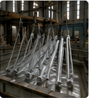 Surface preparation before galvanizing