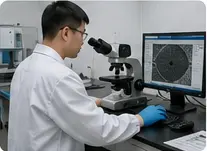 Laboratory quality assurance inspection