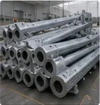 Finished galvanized products ready for tracing