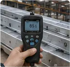Galvanizing thickness test