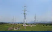 110kV towers in open plain areas