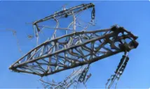 132kV cross arm detail