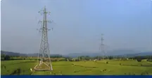 66kV tower in a rural power network
