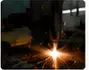 CNC steel cutting