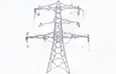 Double circuit transposition tower diagram