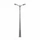 Tapered octagonal lighting pole